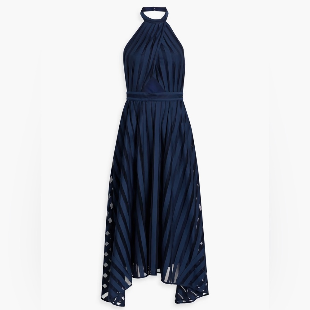 AMUR Leonie Dress in Twilight Blue Size 2